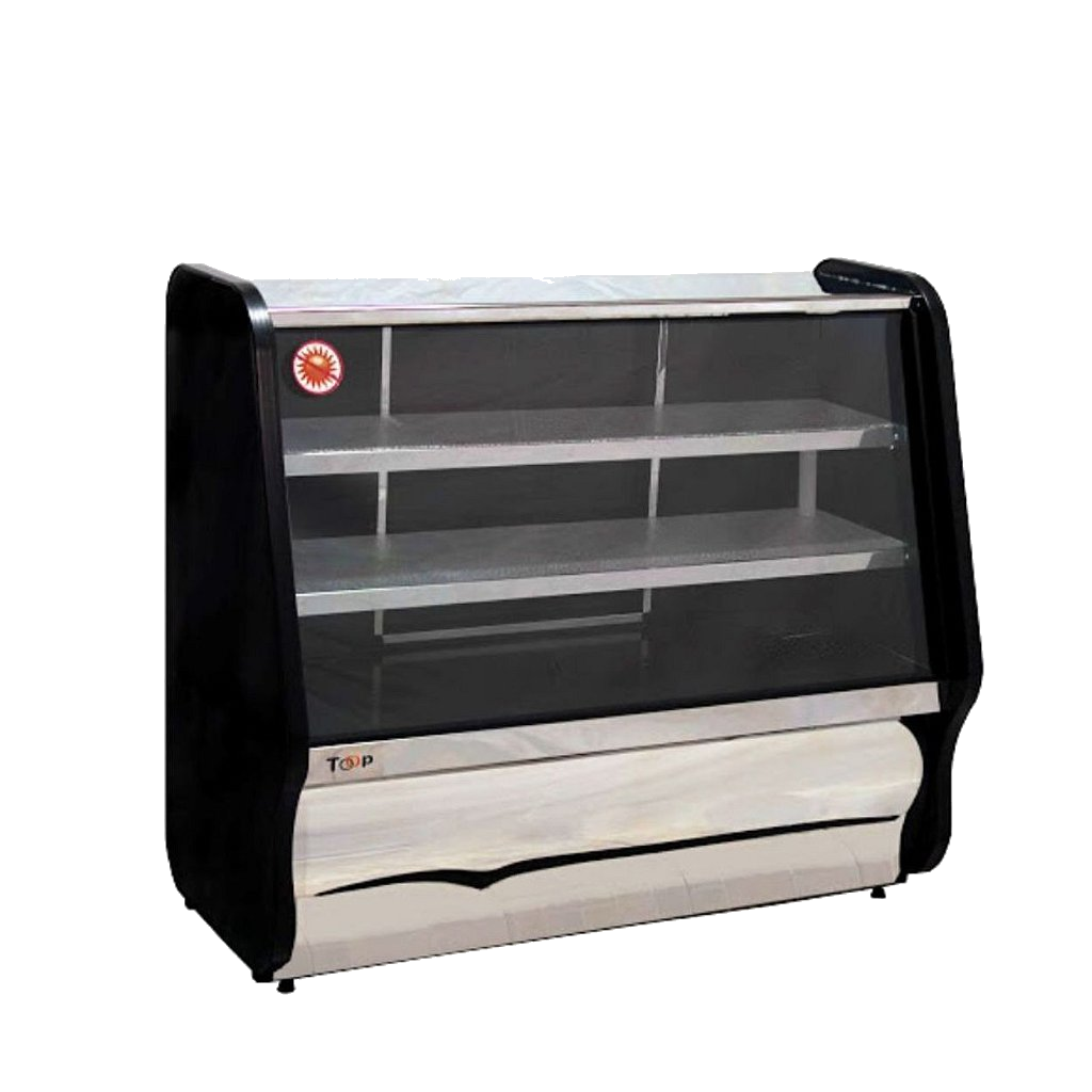 Balcão Expositor Black Refrigerado 1,25m Toop 2 Placas