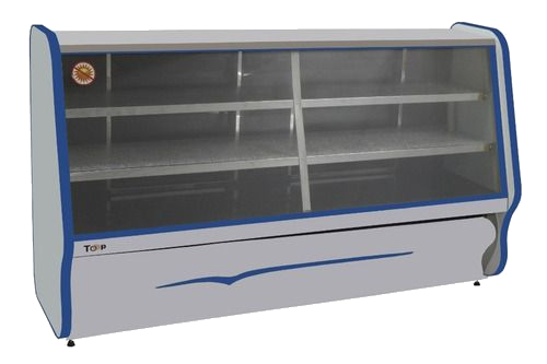 Balcão Expositor Refrigerado Vitrine Toop 1,80m 2 placas