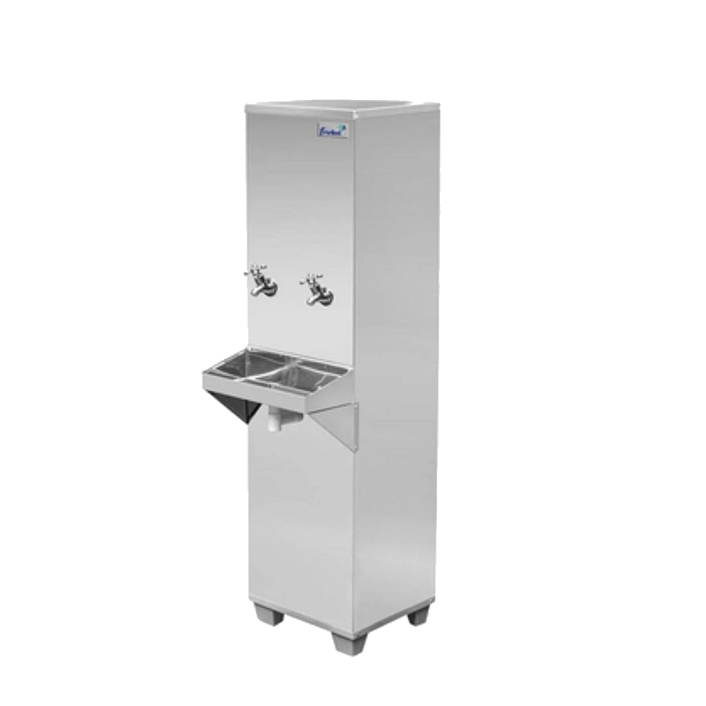 Bebedor De Água Frisbel 25 Litros Inox 127v Ou 220v Volts Bebedouro Industrial Coluna
